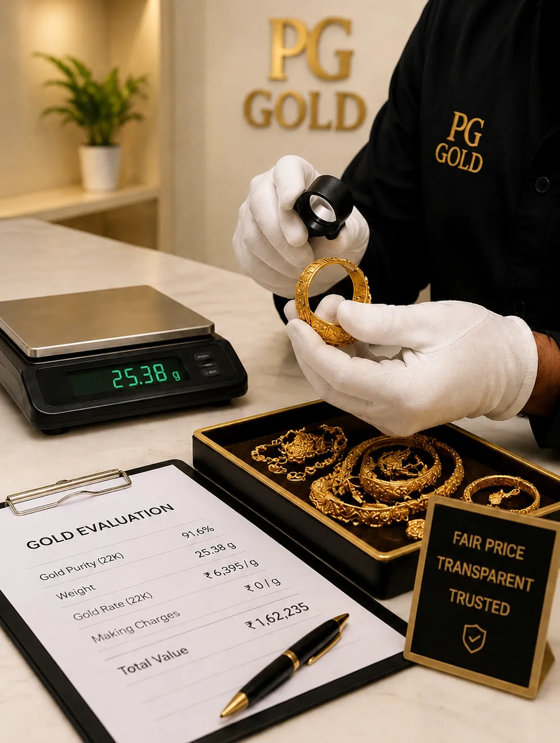 PG Gold Transparent Evaluation Process